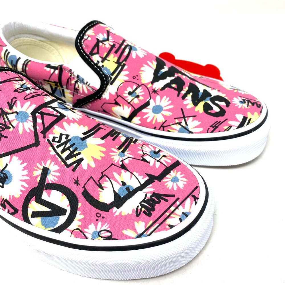 💖MEGA SALE💖VANS Classic Slip-On Vans Crew Floral Canvas  Women's  VN0A4BV31IY - Picture 3 of 9